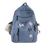 Fashion Big Student Bookbag Rucksack Girls School Bag High Capacity Women Backpack Femal Cute Leisure Travel Mochila