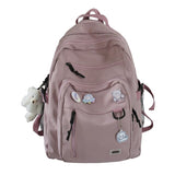 Fashion Big Student Bookbag Rucksack Girls School Bag High Capacity Women Backpack Femal Cute Leisure Travel Mochila