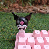 Personalized Cartoon Kawaii Keycap Pink Stereo Cute Custom Cherry Mx Mechanical Keyboard Keycaps PBT R4 Single Diy Key Cap Anime