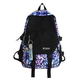 Back to school Cool Men's Backpack Letter School Backpacks Nylon Trend Printing School Bags For Teenager Boys Large Waterproof Travel Bags 2021