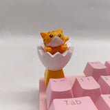 Keys For Mechanical Keyboard Keycaps Artisan Anime Pink Kawaii Keycap Accessories PBT Axis Cherry MX Custom Diy Cute Cat Key Cap