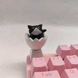 Keys For Mechanical Keyboard Keycaps Artisan Anime Pink Kawaii Keycap Accessories PBT Axis Cherry MX Custom Diy Cute Cat Key Cap