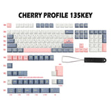 GMK-KEY Momo Yume Keycap set Cherry Profile pbt Keycaps For MX Switches dz60 Gk61 sk61 anime Dye Sublimation Key Cap 135 Key