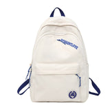 Trendy Women Backpack Cute Letter Design School Bag for Teenager Girls Fashion Rucksack Waterproof Lady Travel Mochila