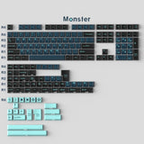 GMK Monster/ Botanical/Blue Samurai 173 Key DOUBLE SHOT Cherry Profile Keycap For Mechanical Gaming Keyboard GMMK Pro