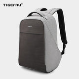 Anti theft Backpack Reflective Strip Splashproof Male Laptop Backpack for Men Teen Boys Fit for 15.6'' Computer Mochila