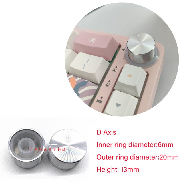 Special Metal Knob for TM680 Wired/Wireless Mechanical Keyboard Kit Upgrade Accessories