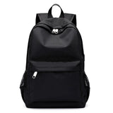 Black Men backpacks school high school for boys Teenage Nylon Usb Charging Back Pack Teen Student Bagpack Big Capacity New 2022