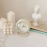 Xpoko home decor room decor bedroom decor office decor Aesthetic Macaron Desk Clock