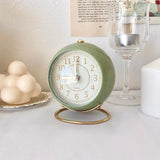 Xpoko home decor room decor bedroom decor office decor Aesthetic Macaron Desk Clock