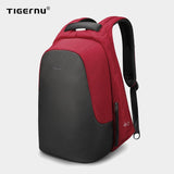 Fashion Backpack Anti Theft for 15.6 inch Laptop Mochilas Splashproof for Men Women Rucksack with USB Charging Travel