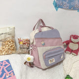 New Multifunctional Girl Backpack For Women Student Schoolbag Portable Handbag Small Backpack Teenage Girl Cute Book Bag Mochila
