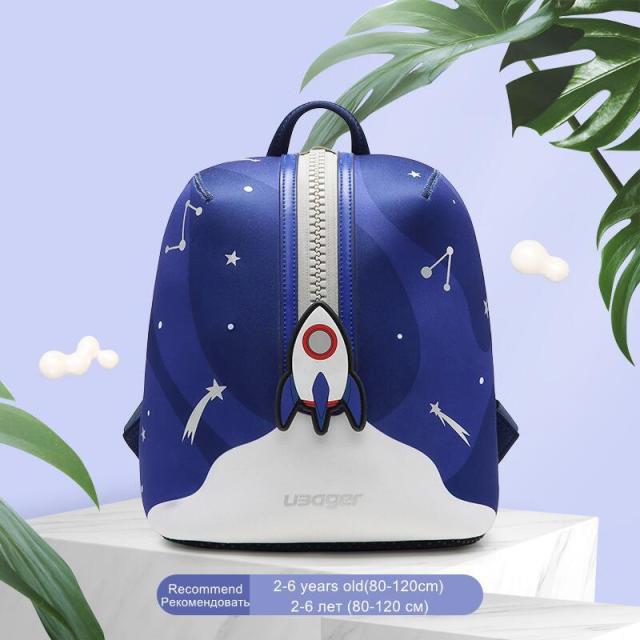Creative Cartoon Children's School Bag 2021 New Breathable Schoolbag Waterproof Backpack For 2-6 Years Old Kindergarten Student