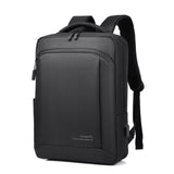 Business 15.6 Inch Laptop Men's Backpack Large Capacity USB Charge Oxford Backpack Men