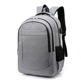 Large Capacity Oxford Men Backpack Laptop 15.6 Inch USB Charging College Style Male Backpacks School Bag for Boys Teen
