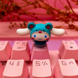 Anime Kawaii Keycaps For Mechanical Keyboard Caps Cherry Mx PBT Single Personalized Cartoon Custom Keycap Game Pink Diy Key Cap