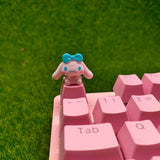 Anime Kawaii Keycaps For Mechanical Keyboard Caps Cherry Mx PBT Single Personalized Cartoon Custom Keycap Game Pink Diy Key Cap