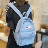 Female Small Kawaii Backpack Waterproof Women Cute Bags Fashion Student Ladies Backpack Mini Teenager Girl Nylon School Bag Book