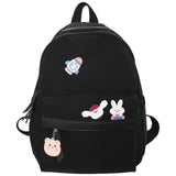 Female Small Kawaii Backpack Waterproof Women Cute Bags Fashion Student Ladies Backpack Mini Teenager Girl Nylon School Bag Book