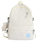 Fashion Lady Waterproof Backpack Female Cute Nylon Bag Travel Book Kawaii Backpack Laptop Girl Student College Women School Bags