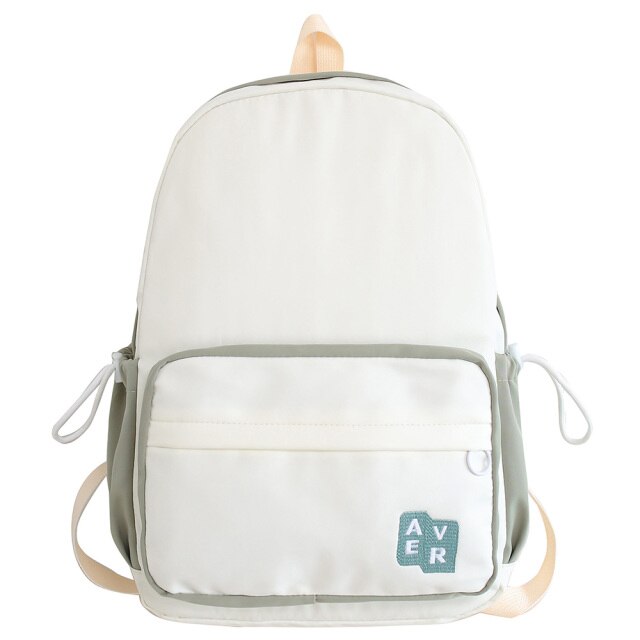 Nylon Travel Ladies Laptop Book Teen Cool Student Backpack Fashion Kawaii Backpack Girl College Bag Female Cute Women School Bag