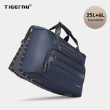 Large Capacity Expandable 6L Waterproof Men Travel Bags Concise Men Handbag Duffel Luggage Bag Travel Male Shoulder Bags