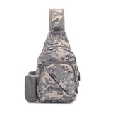 Nylon Camouflage Chest Bags For Men Tactical Crossbody Bag Man Waist Bag Large Capacity Male Travel Pack For Radio Walkie Talkie