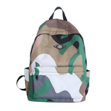 Camouflage Men's Backpack Cool Student School Backpacks Oxford School Bags For Teenager Boys Girls Korean Fashion Travel Backbag