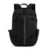 New Korean Casual Men's Backpack Simple And Fashionable Solid Color Student Schoolbag Large Capacity Laptop Backpacks
