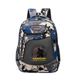 Fashion Men's Backpack Camouflage School Bags For Teenager Boys Children's Schoolbag Waterproof  Anti-theft Male Travel Bags