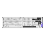 EPOMAKER AKKO WOB Keycaps Set 158 Keys ASA Profile PBT Double Shot Keycaps Set for Mechanical Gaming Keyboard