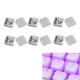 Transparent Cover Key Cap Keycaps Double-layer Removable Clips Custom Switch Relegendable Shell Protection Mechanical Keyboard