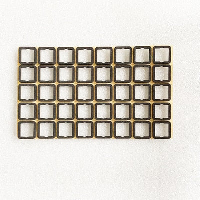 120pcs/pack Kelowna Mechanical Keyboard Sandwich Cotton Single Switch Foam Material Combined Positioning Board Sticker