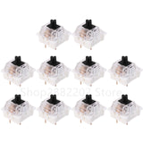 Outemu 3Pin Switches black red brown blue SMD LED Switch for Mechanical Keyboard replacement for Cherry MX Gateron DIY