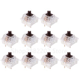 Outemu 3Pin Switches black red brown blue SMD LED Switch for Mechanical Keyboard replacement for Cherry MX Gateron DIY