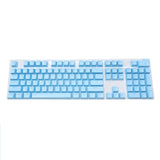 104 Keys ABS Translucent Keycap Height Gaming Esports Closed Mechanical Keyboard Universal