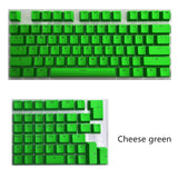 New 118 Keys PBT Keycaps For Mechanical Keyboard 61/64/68/71/82/84 Layout Keyboard Accessories With Transparent RGB Letters