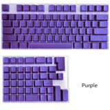 New 118 Keys PBT Keycaps For Mechanical Keyboard 61/64/68/71/82/84 Layout Keyboard Accessories With Transparent RGB Letters