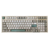 134 Keys/set 9009 Retro Gray White Keycaps PBT Dye Sublimation Keys Caps For MX Switch Mechanical Keyboard QX XDA Profile