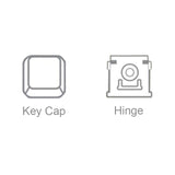 Replacement Keycap Key cap &amp;Scissor Clip&amp;Hinge For Universal Acer HP Asus Lenovo Apple