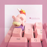Cute keyboard cap pet elf Pikachu Da Duck mechanical keyboard custom diy cartoon key cap