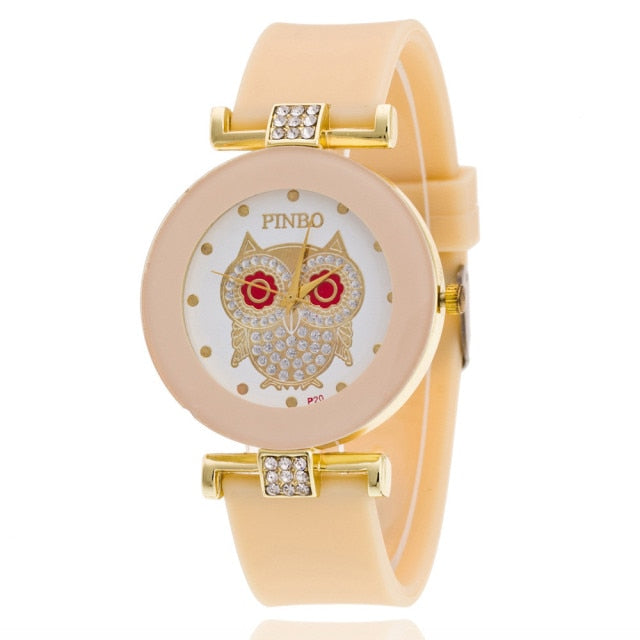 Simple black white quartz watches women minimalist design silicone strap wristwatch big dial women&#39;s fashion creative watch