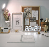 Xpoko home decor room decor bedroom decor office decor Korean Minimalist Clock