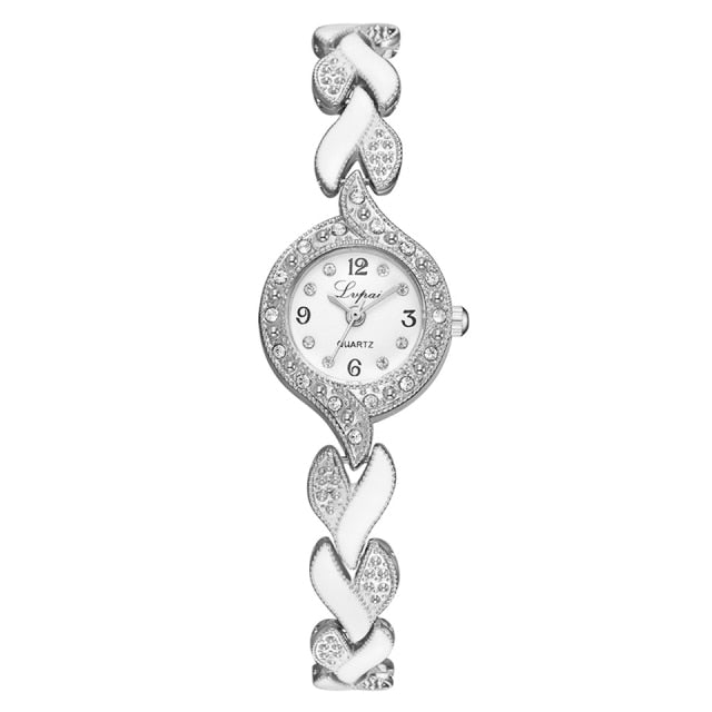 New Brand Lvpai Bracelet Watches Women Luxury Crystal Dress Wristwatches Clock Women&#39;s Fashion Casual Quartz Watch reloj mujer