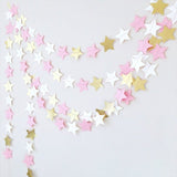 1pcs It's a boy/girl Oh boy/girl Bunting Banner Paper Flags Garland Birthday Party Decor Babyshower Gender Reveal Party Supplies